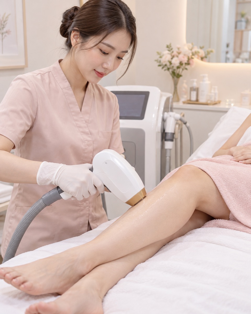 Minh họa dịch vụ Triệt lông